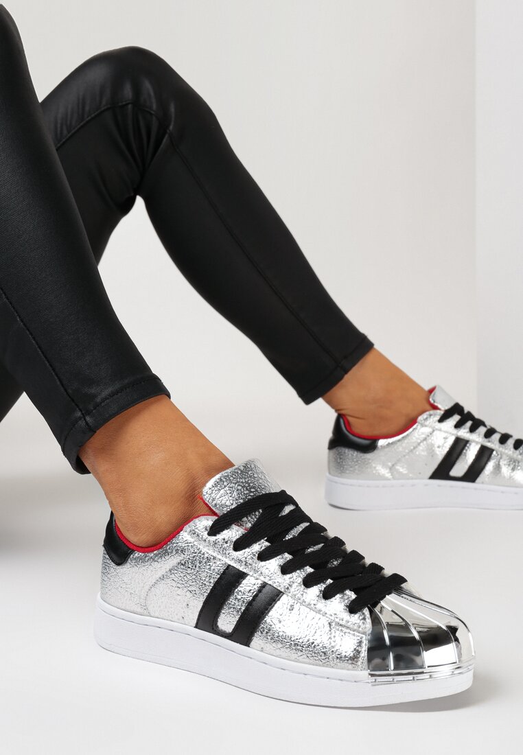 Sneakers Argintii