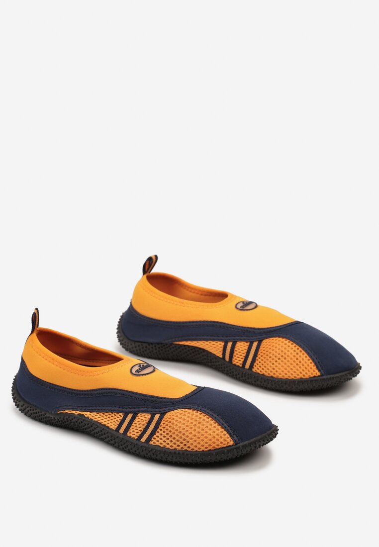 Niebiesko-Pomarańczowe Buty Sportowe Kąpielowe do Wody Eferta