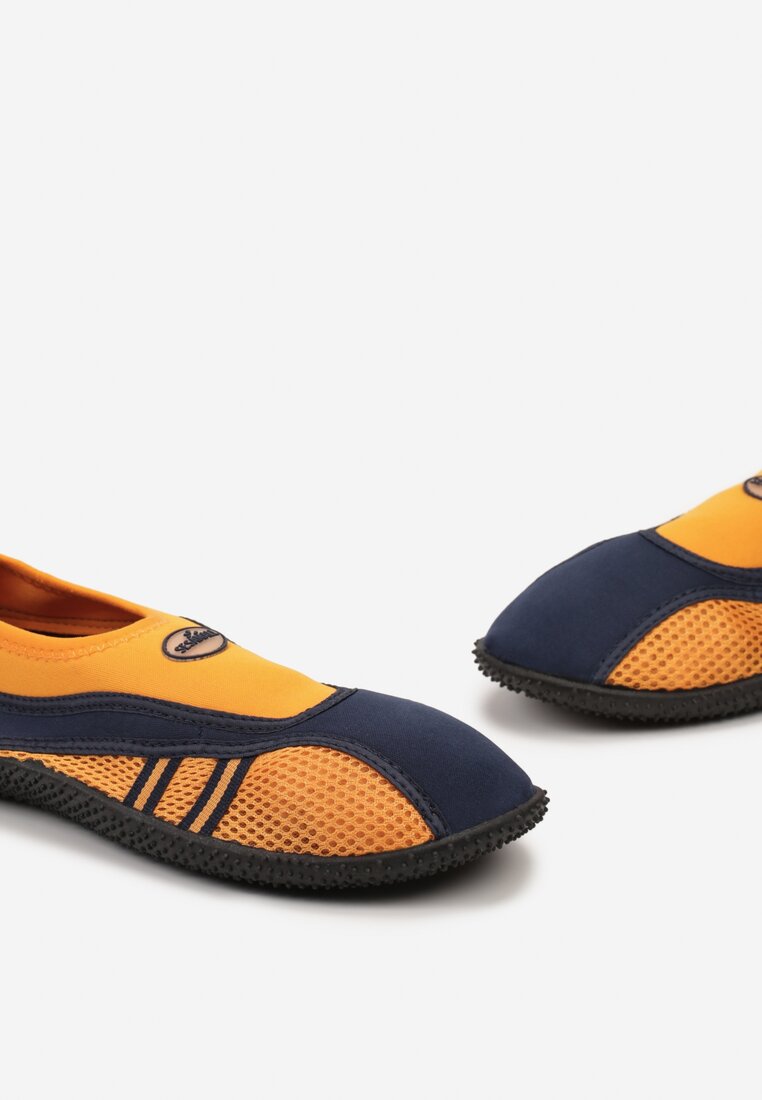Niebiesko-Pomarańczowe Buty Sportowe Kąpielowe do Wody Eferta
