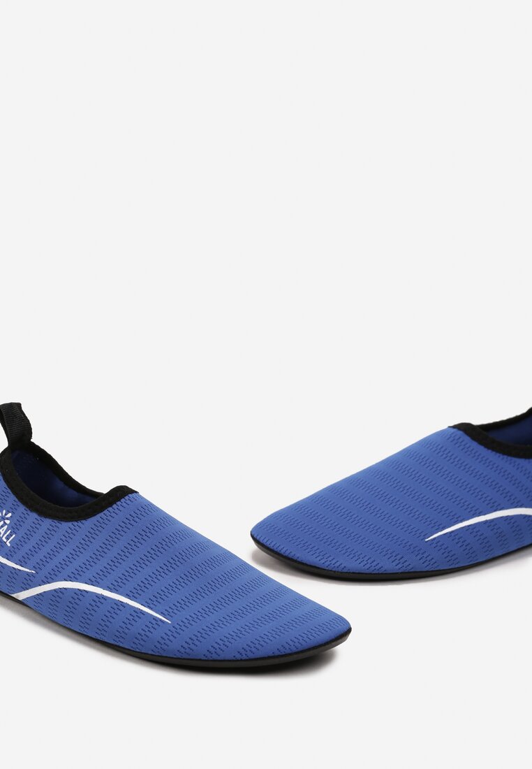 Niebieskie Wsuwane Buty Sportowe do Wody Earela