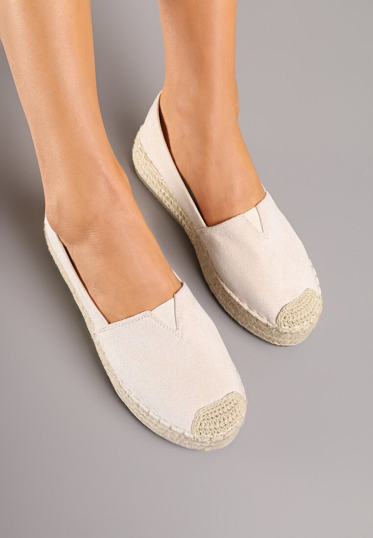 Espadrile Bej