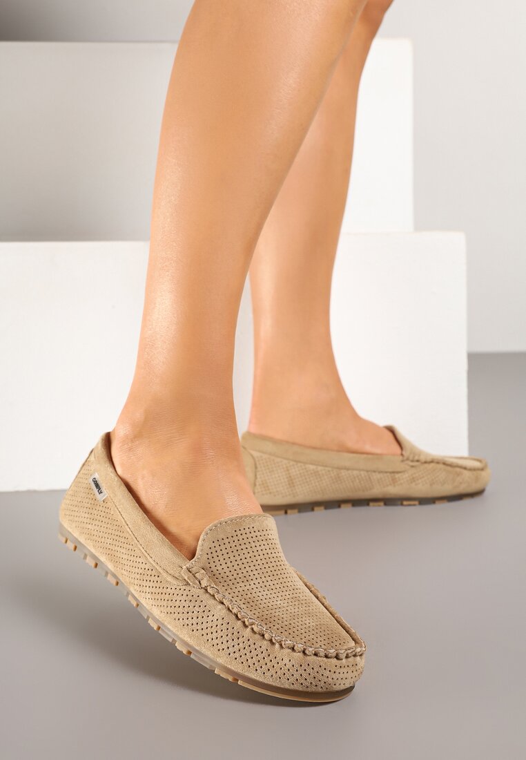 Mocasini Bej