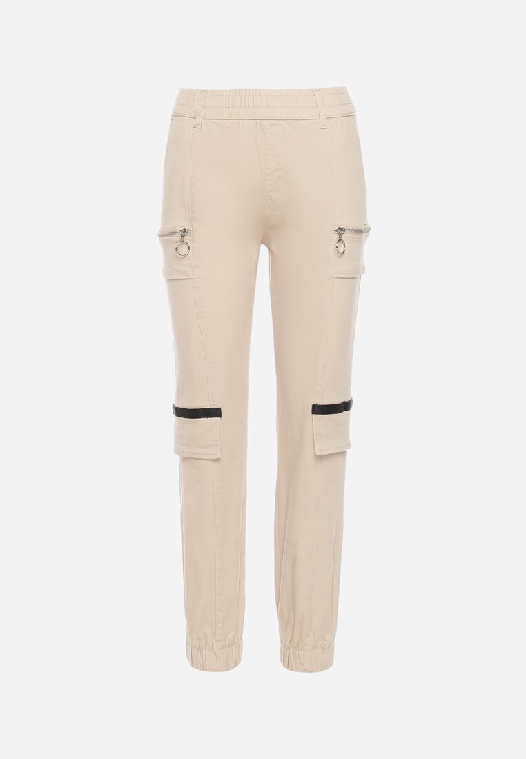 Pantaloni Bej deschis