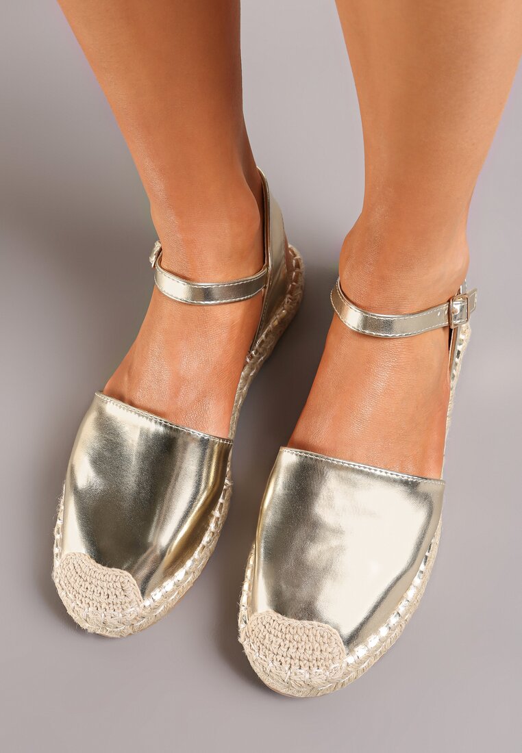 Espadrile Aurii