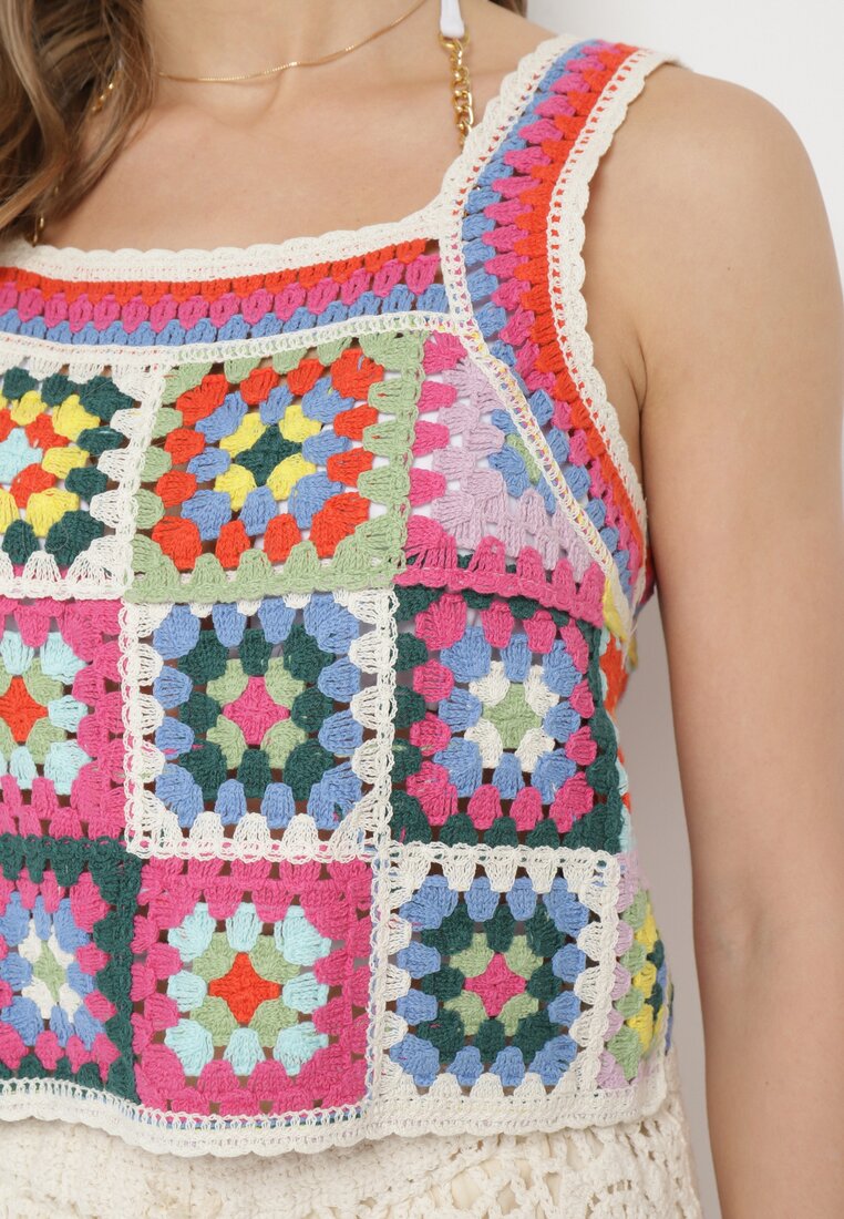 Rózsaszín ujjatlan poló