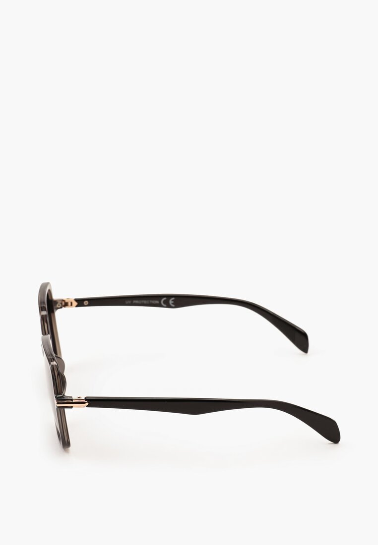 Szaro-Czarne Okulary Przeciwsłoneczne Eleganckie Numbiana