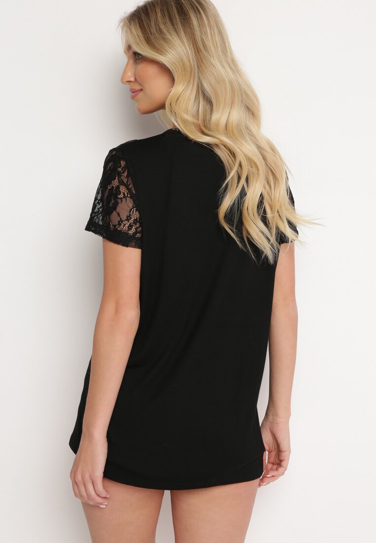 T-shirt Negru