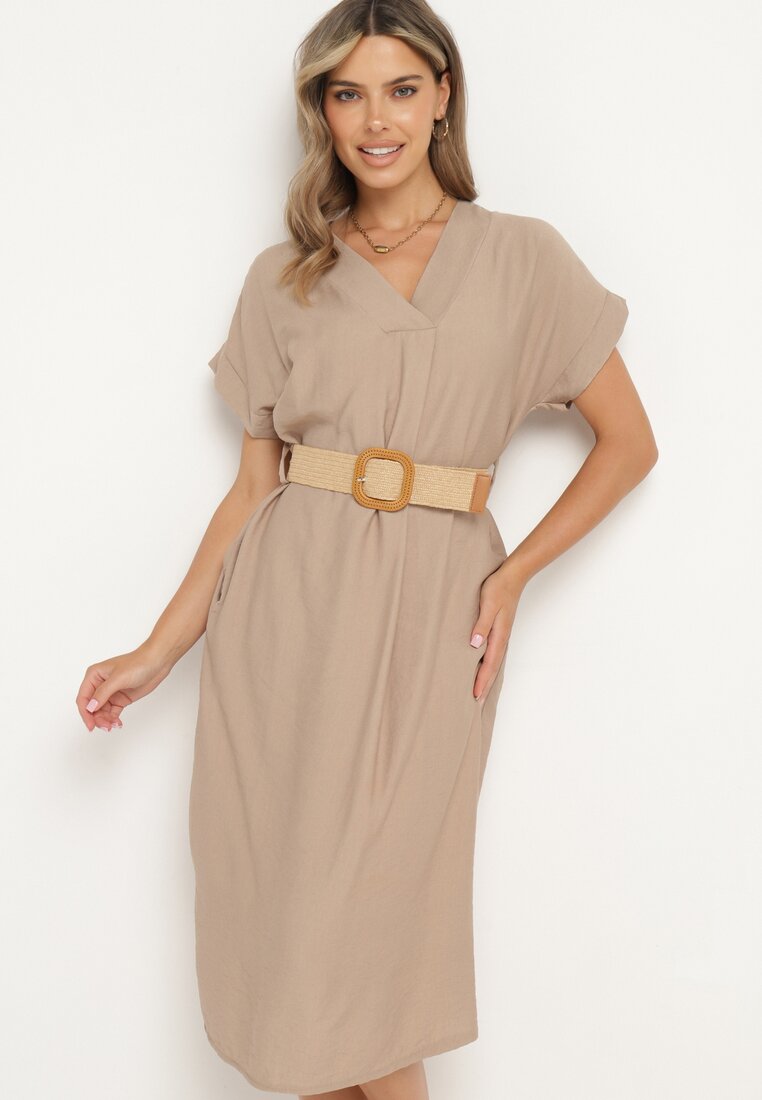 Rochie Bej închis