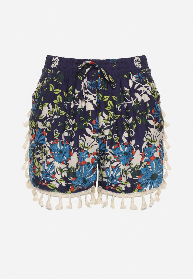 Pantaloni scurți Bleumarin