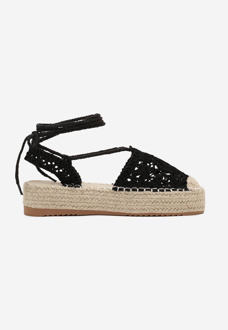 Espadrile Negre