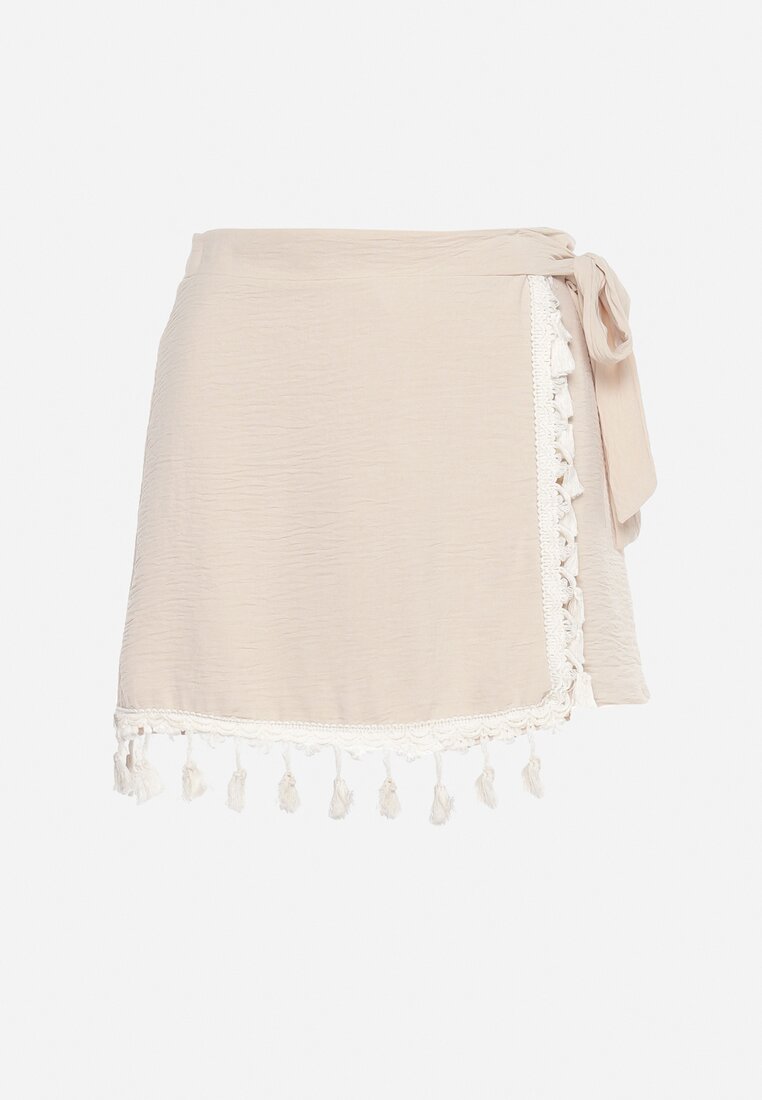 Pantaloni scurți Bej