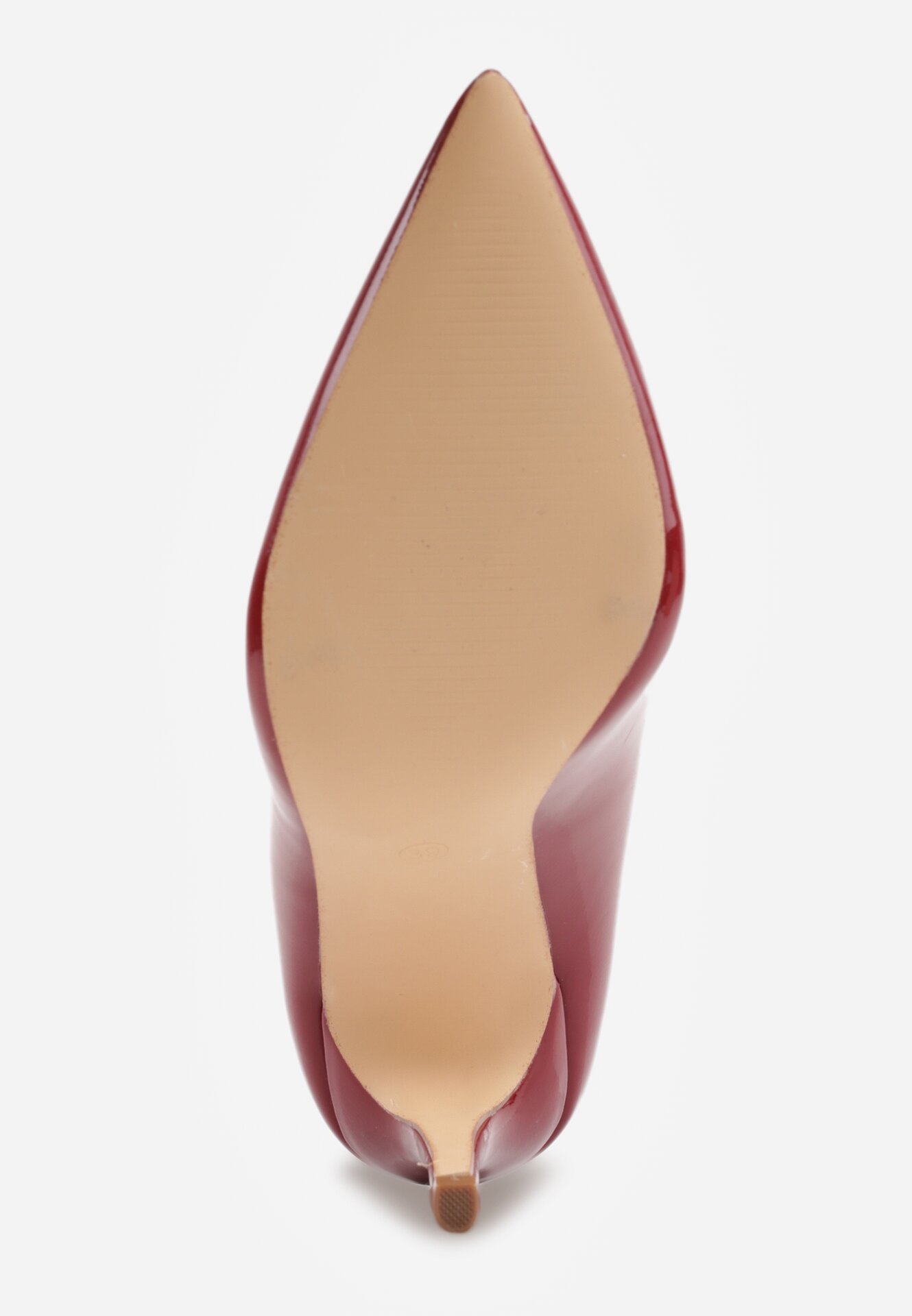 Pantofi stiletto Bordo