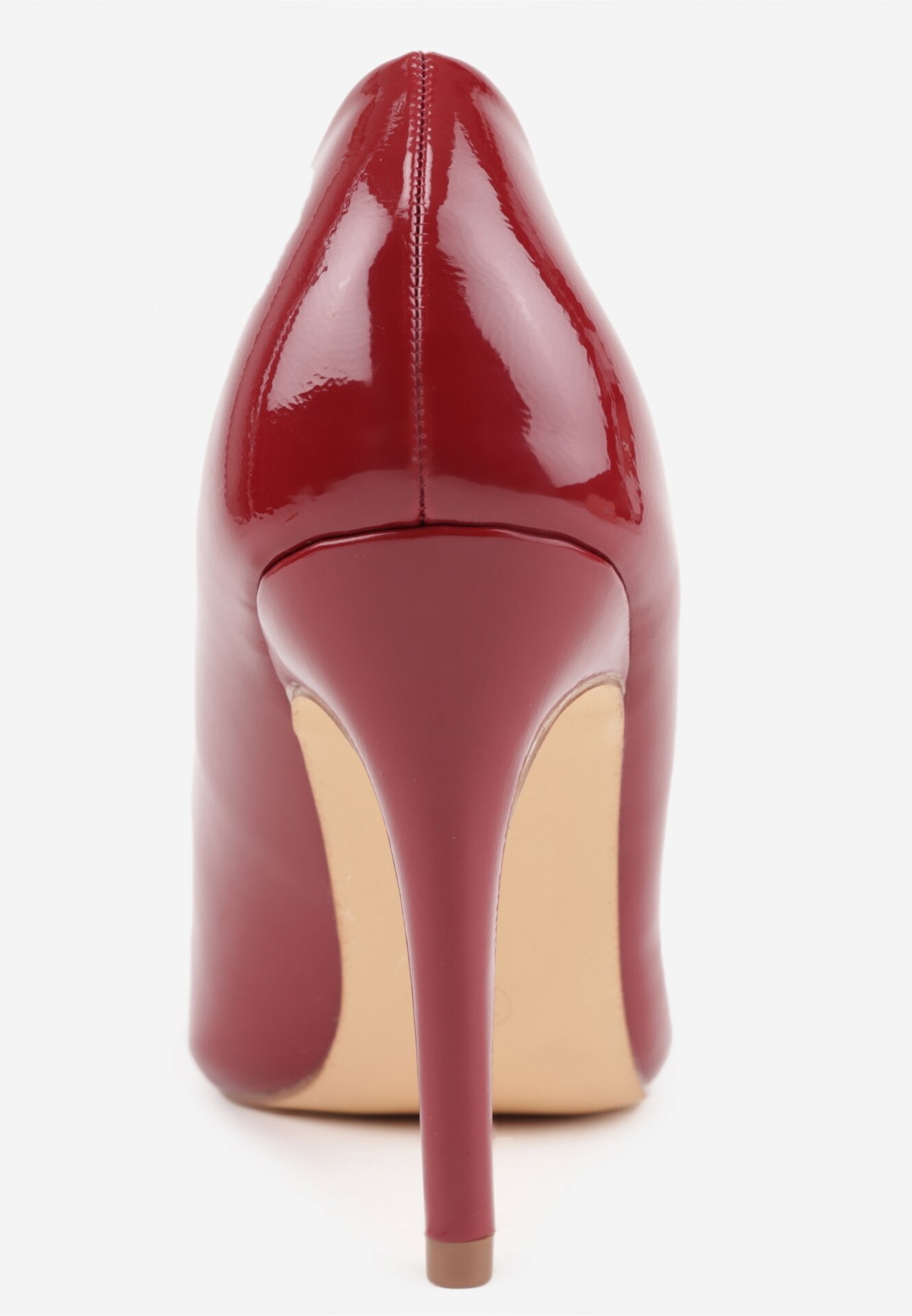 Pantofi stiletto Bordo