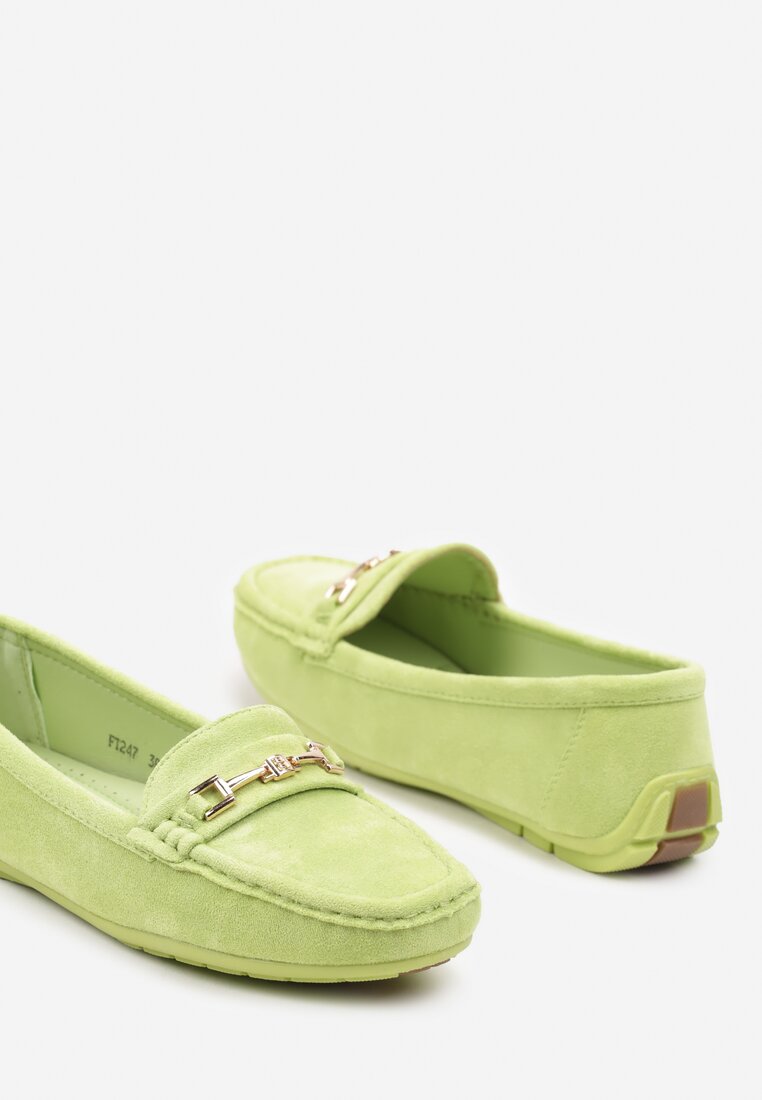 Mocasini Verde deschis