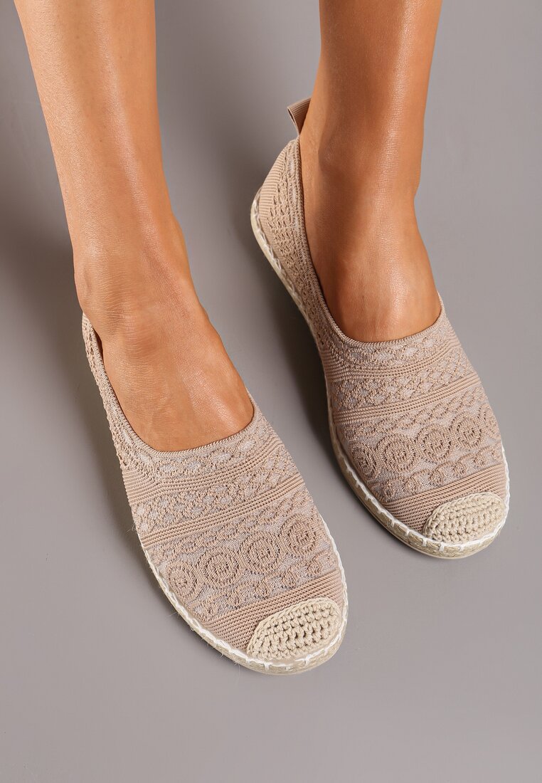 Espadrile Bej