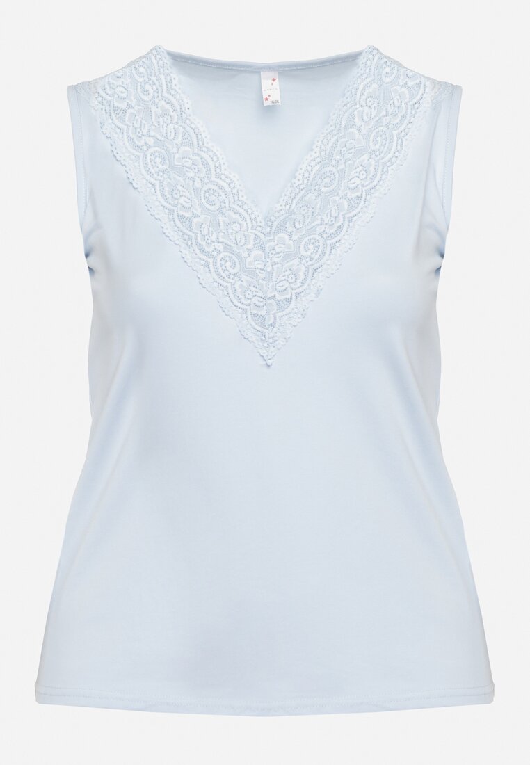 Top Albastru deschis