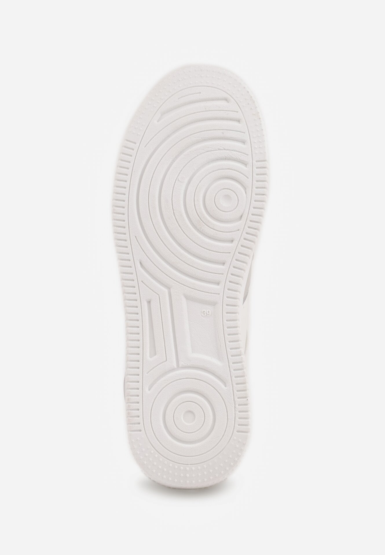 Biało-Szare Klasyczne Sneakersy Vices na Grubej Podeszwie Torira