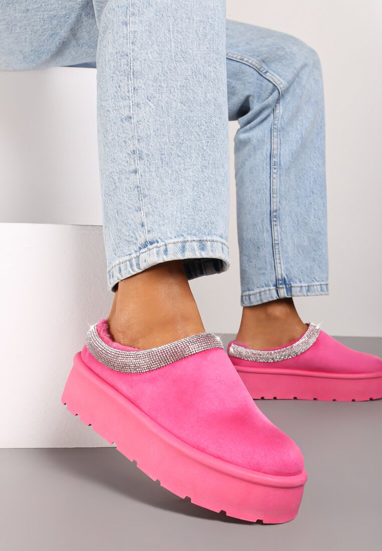 Pink hótaposó csizma