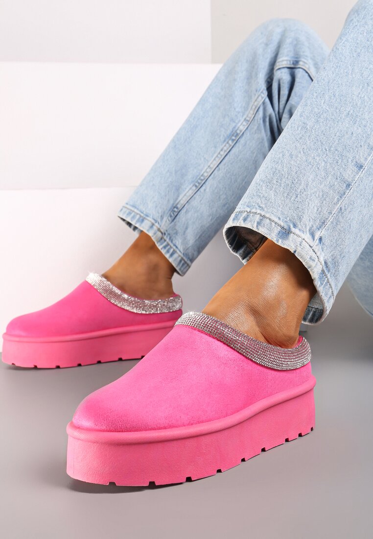 Pink hótaposó csizma