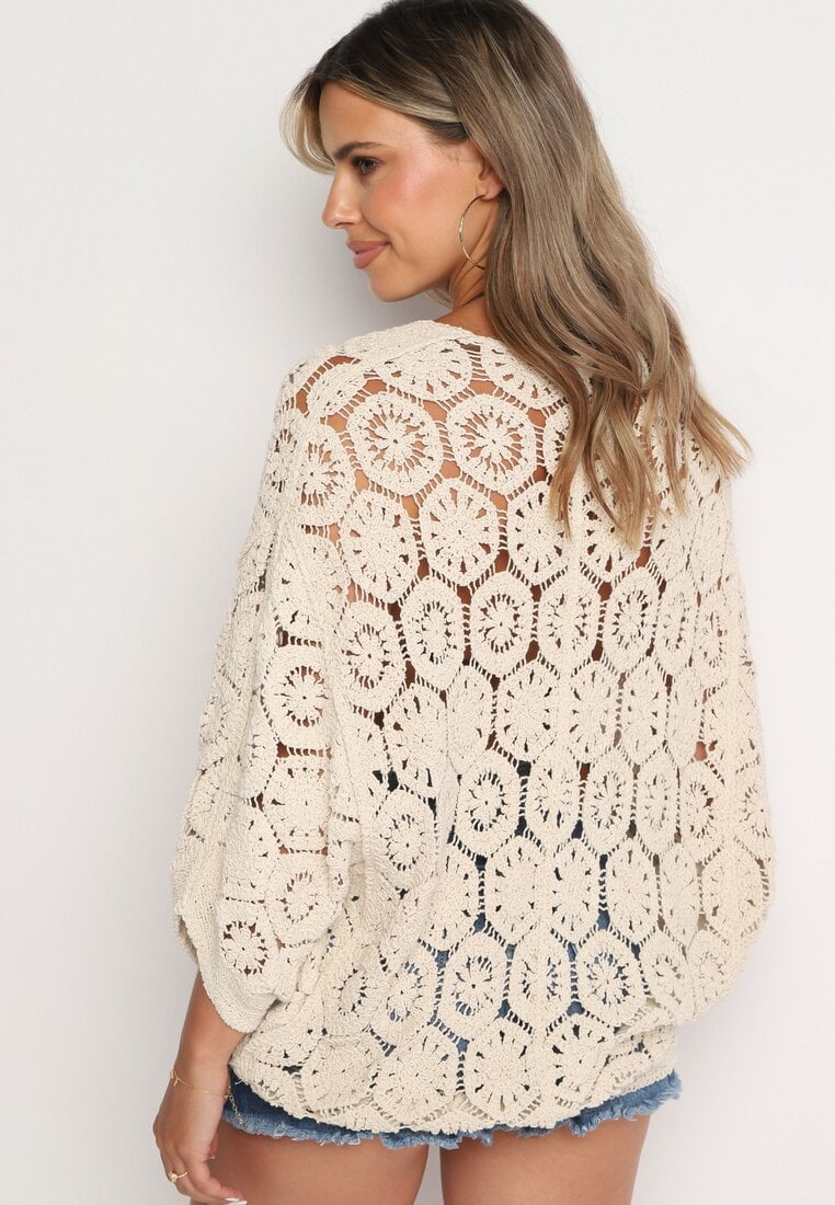 Cardigan Bej