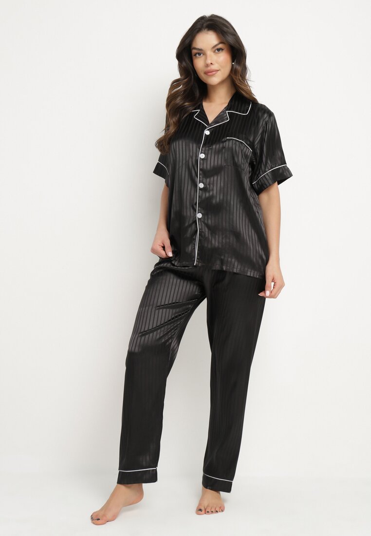 Compleu pijama Negru