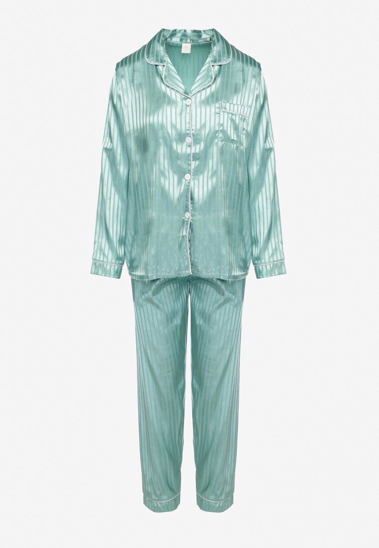 Compleu pijama Verde mentă
