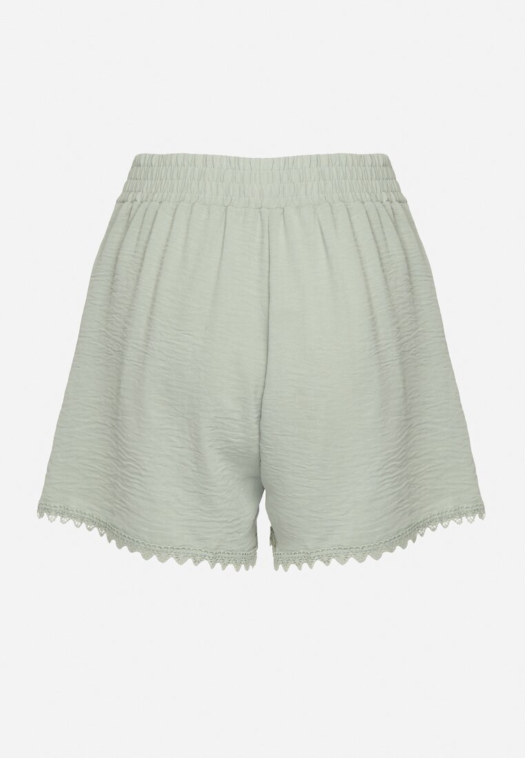 Pantaloni scurți Verde deschis