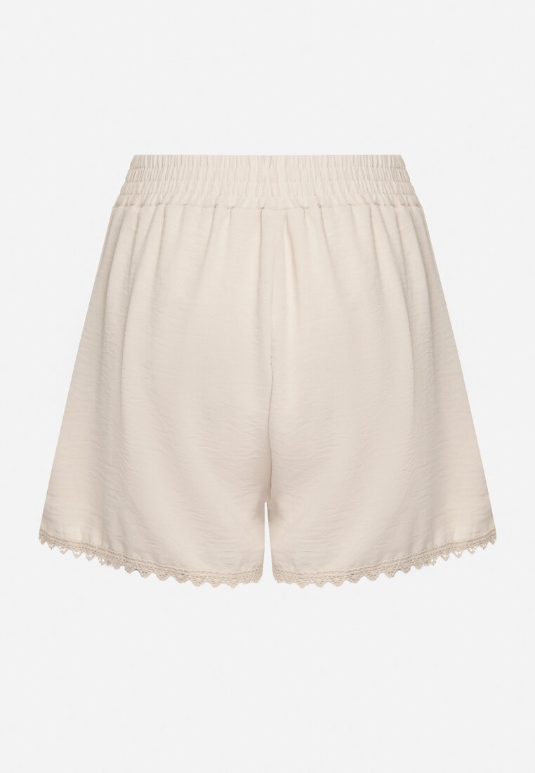 Pantaloni scurți Bej