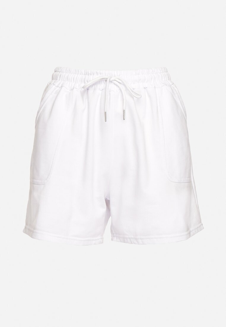 Pantaloni scurți Albi