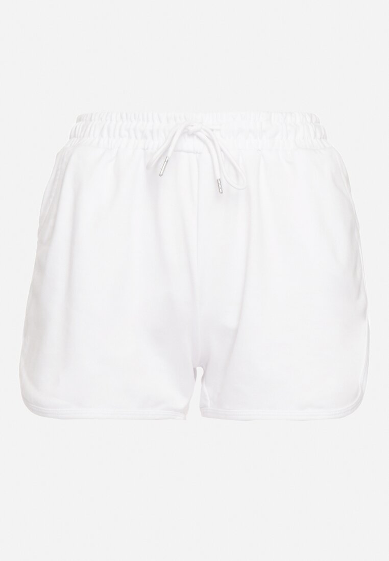 Pantaloni scurți Albi