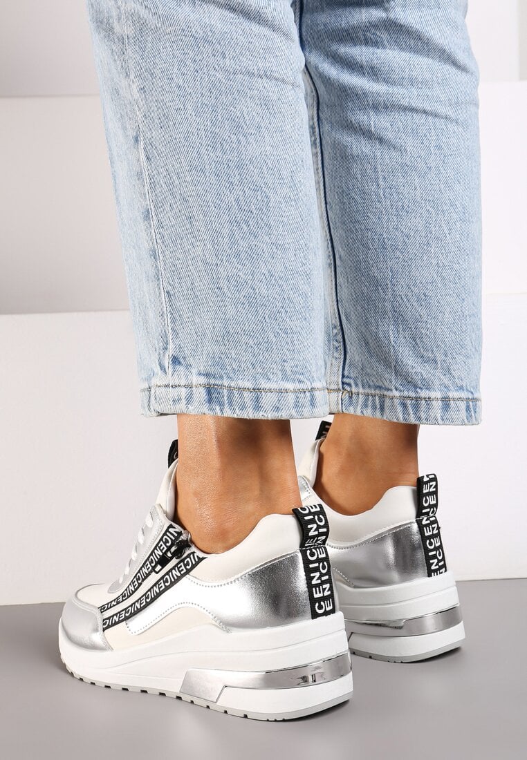 Sneakers Argintii