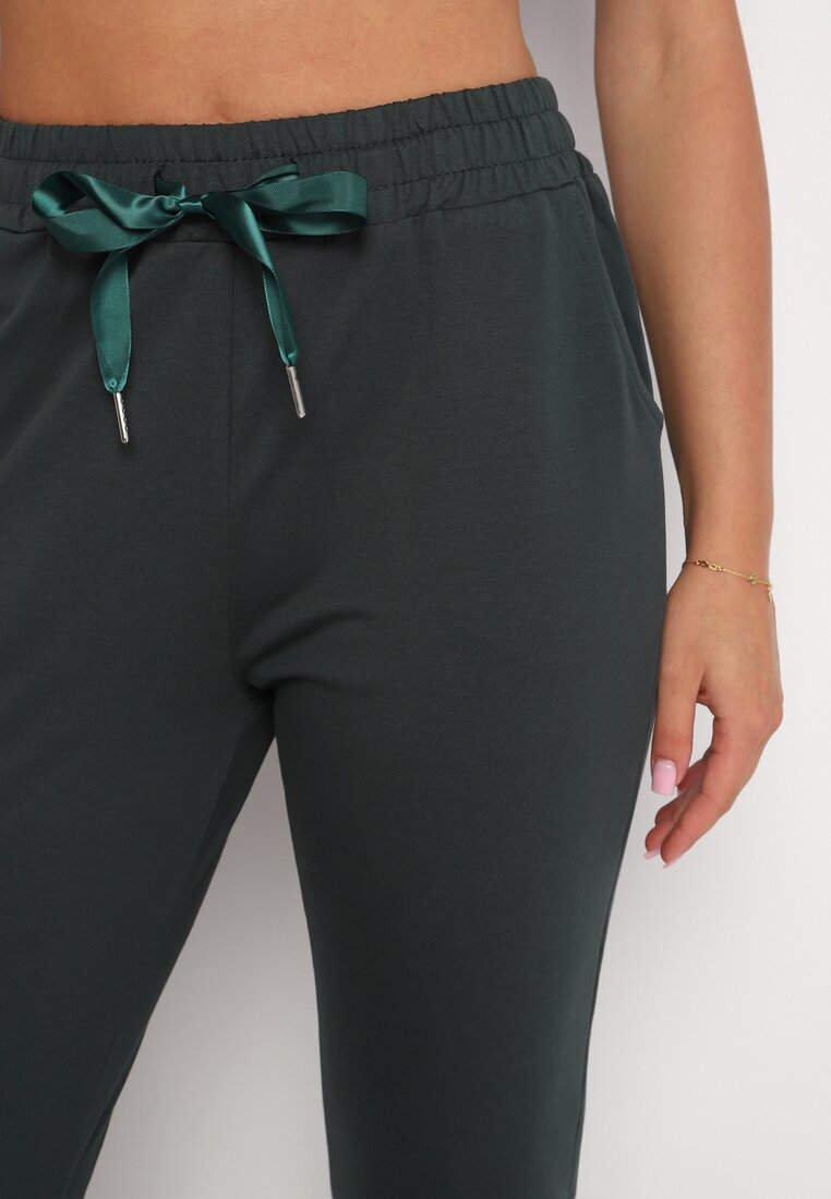Pantaloni Verde închis