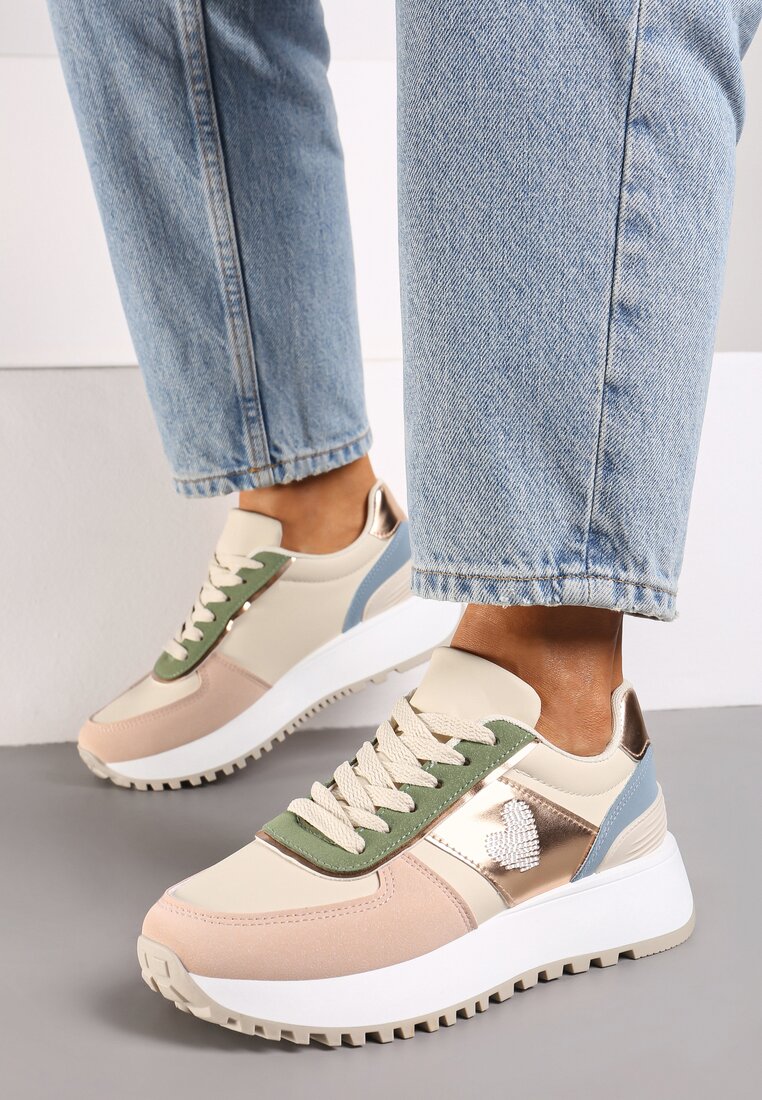 Sneakers Culori mixte