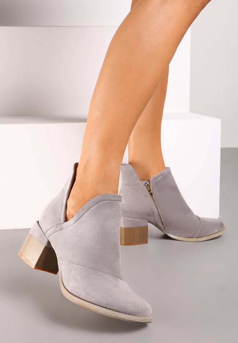 Botine Gri