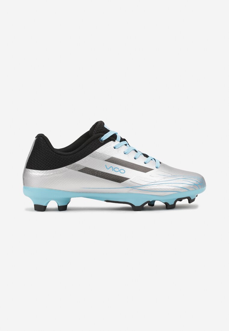 Pantofi sport Argintiu cu albastru