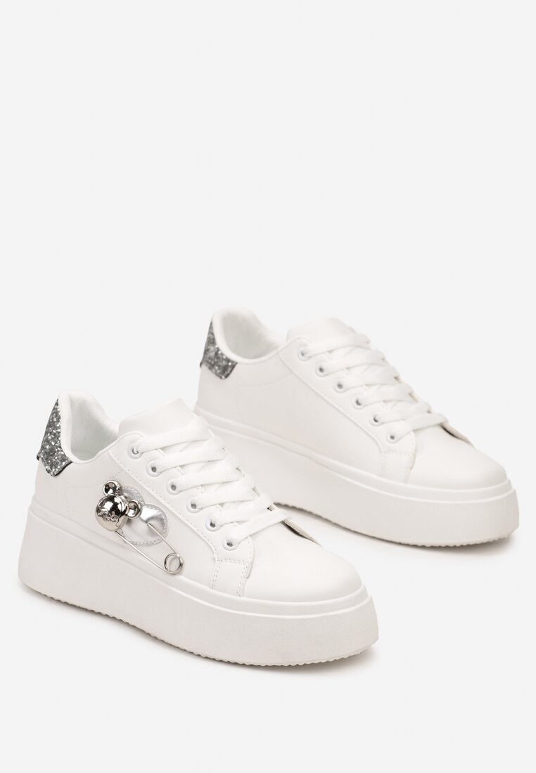 Sneakers Argintii