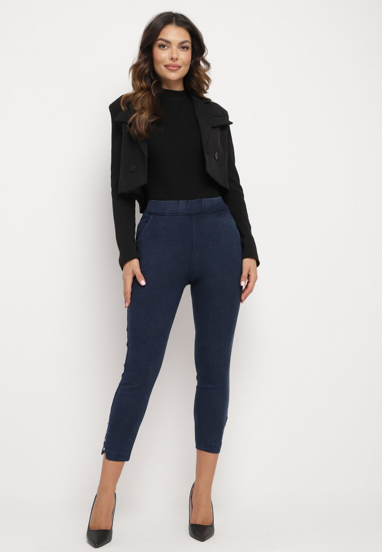 Pantaloni Bleumarin
