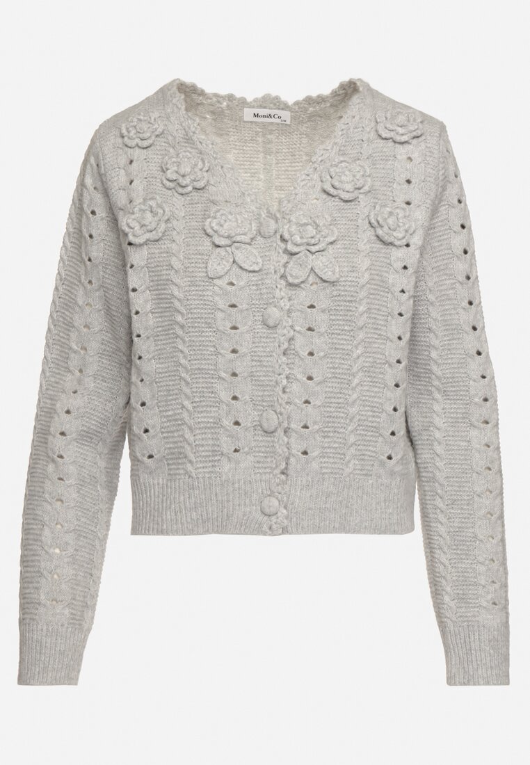 Cardigan Gri
