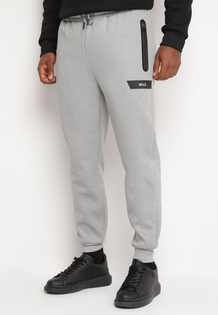 Pantaloni Gri deschis