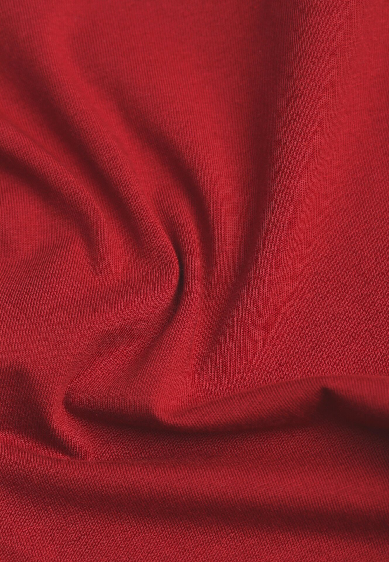 Bordowa Bawełniana Bluzka na Długi Rękaw Miathania