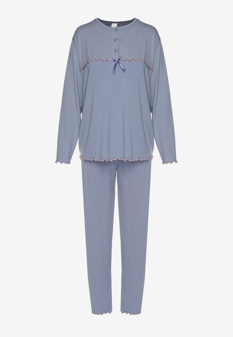 Compleu pijama Albastru deschis