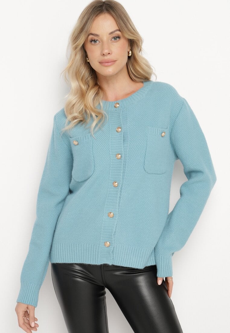 Cardigan Albastru