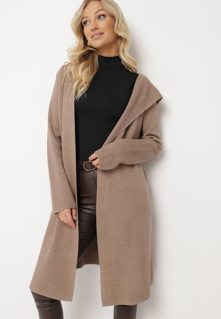Cardigan Bej închis