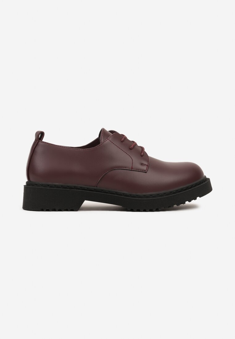 Pantofi casual Bordo