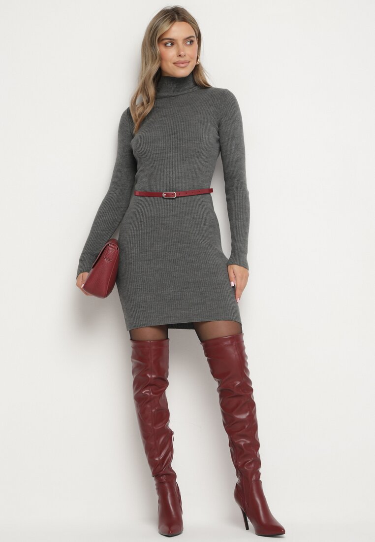 Rochie Gri închis