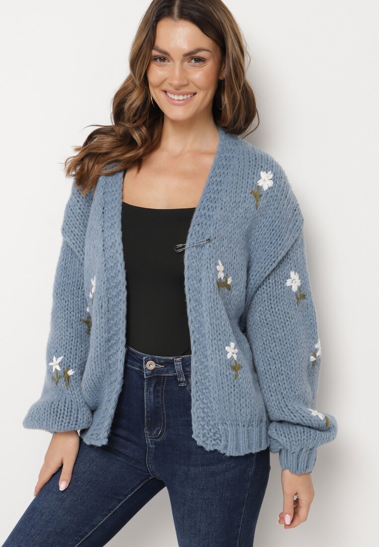 Cardigan Albastru