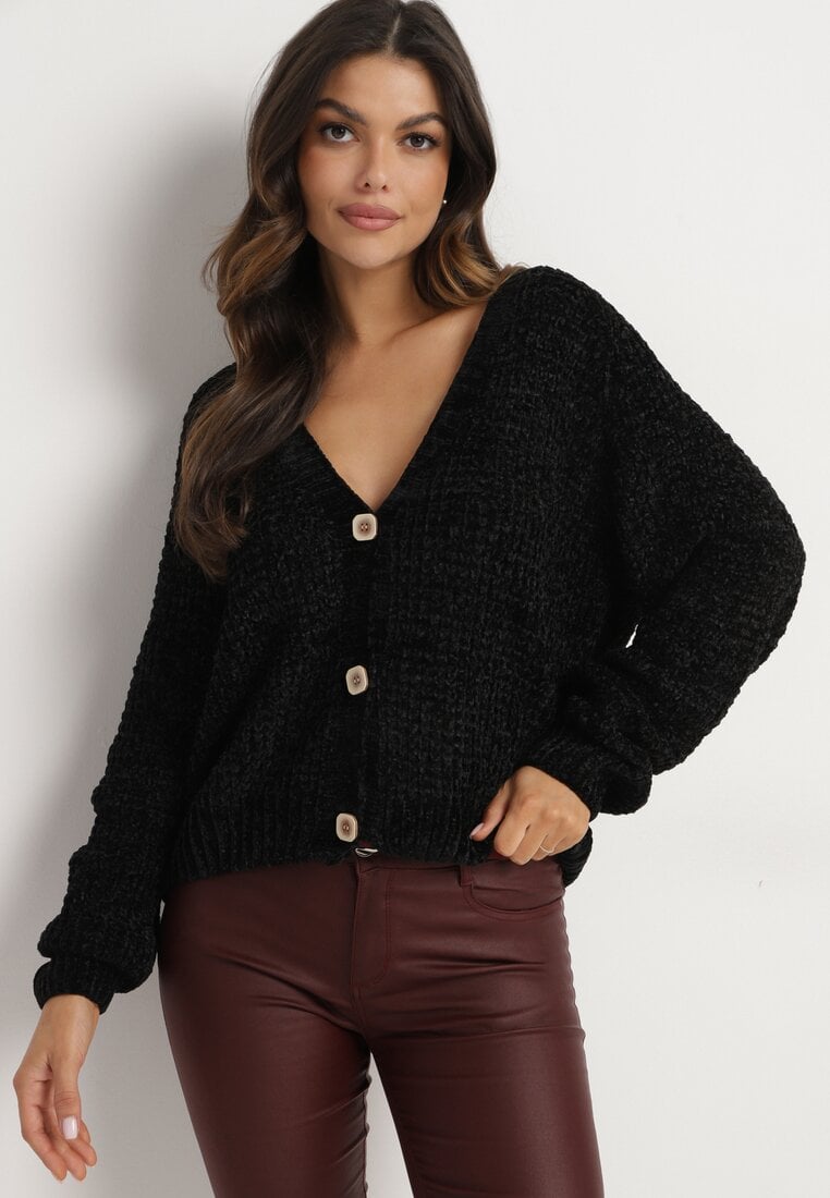 Cardigan Negru