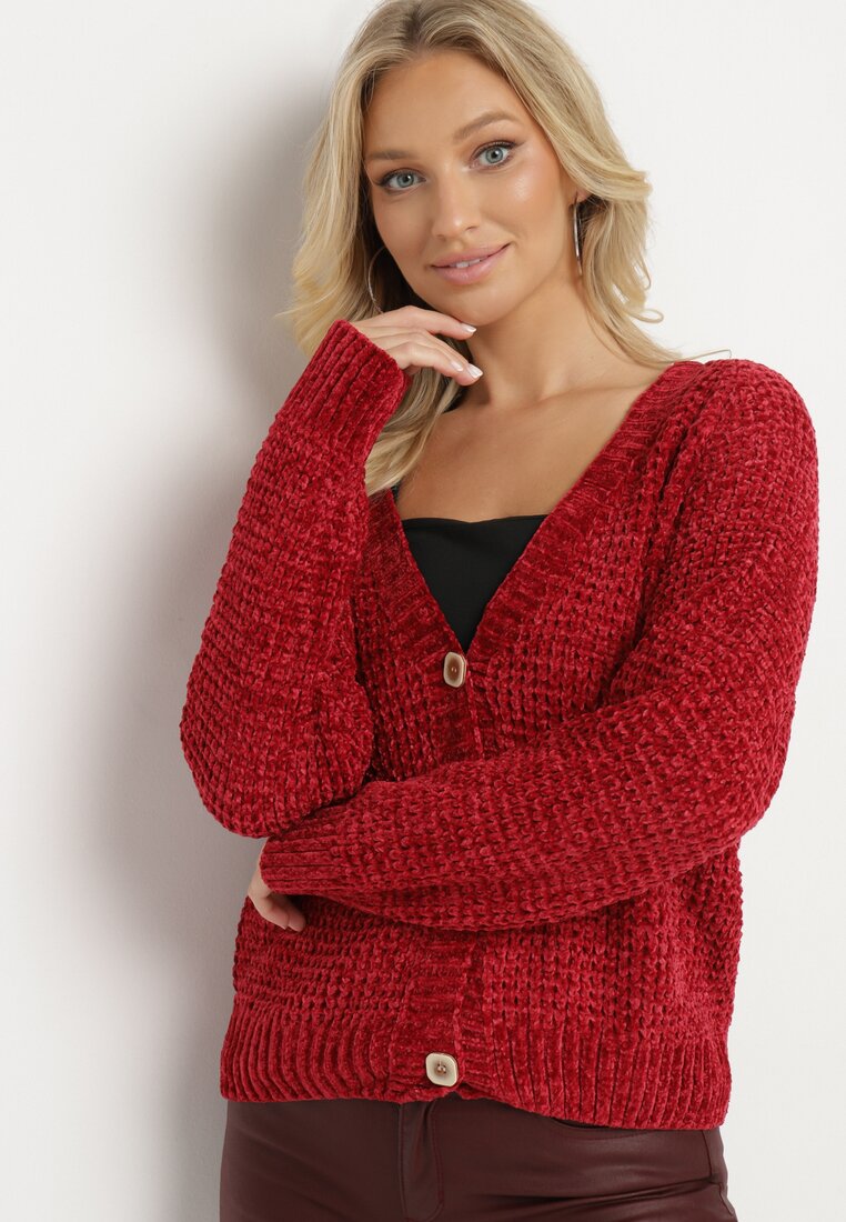 Cardigan Bordo