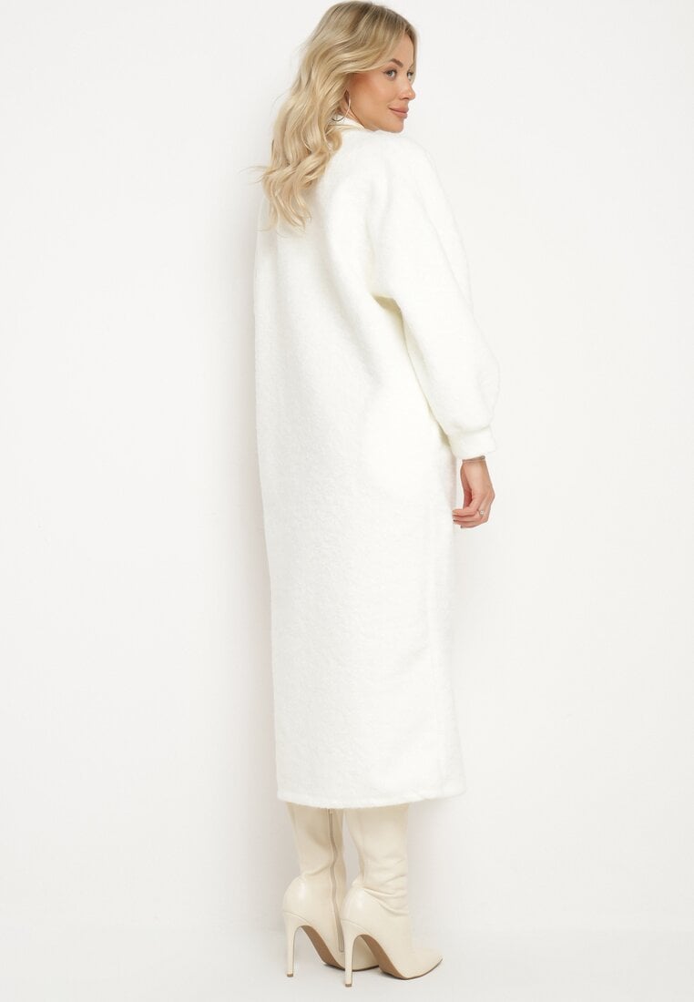 Cardigan Alb