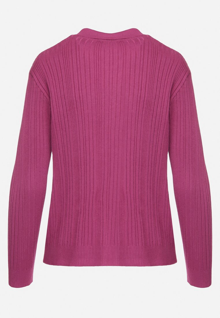 Cardigan Fucsia